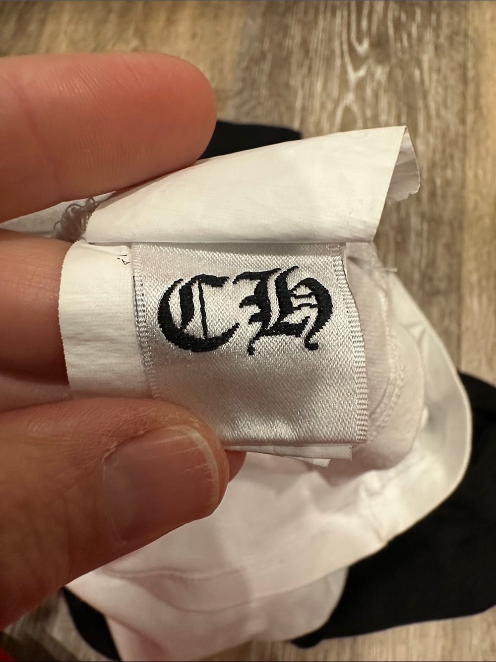 Chrome Hearts Black & White Long Sleeve Tee - Picture 9 of 10